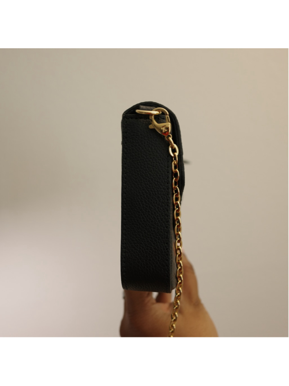 LOUIS VUITTON Black Empreinte Felice Pochette - Picture 15 of 16